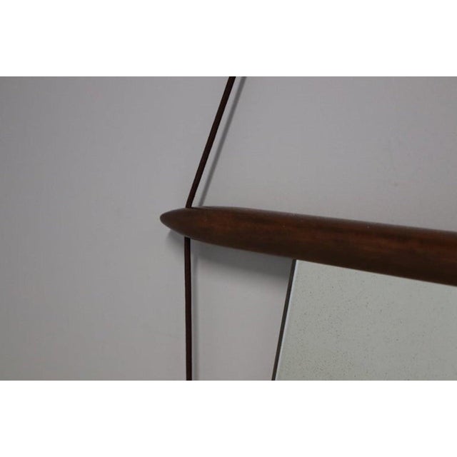 Wall Mirror with Original Label from MIM, 1958 For Sale - Image 10 of 13