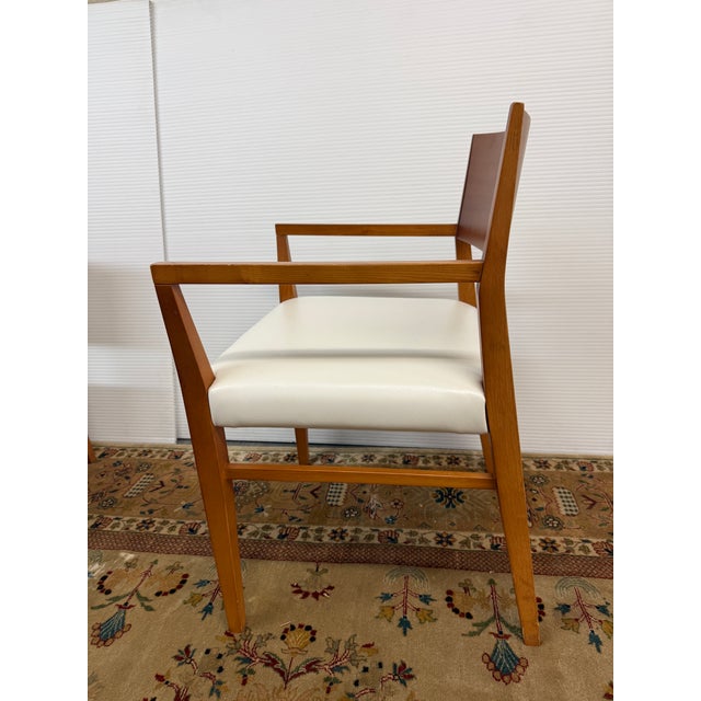 Wood Mid Century Modern Dining Room Chairs, Set of Four For Sale - Image 7 of 12