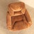 Vintage Brown Lounge Chair For Sale - Image 3 of 14