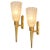 Brass and Glass Murano Wall Sconces, 1990, Set of 2 For Sale - Image 15 of 15
