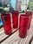 Mid 20th Century M Era Hand-Blown Barware Ruby Red Glass Highball.Set of 4 For Sale - Image 11 of 12