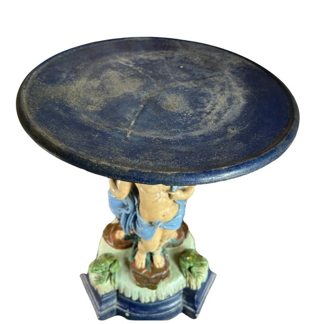 Large Centerpiece with Putti and Frog, 19th Century For Sale - Image 11 of 12