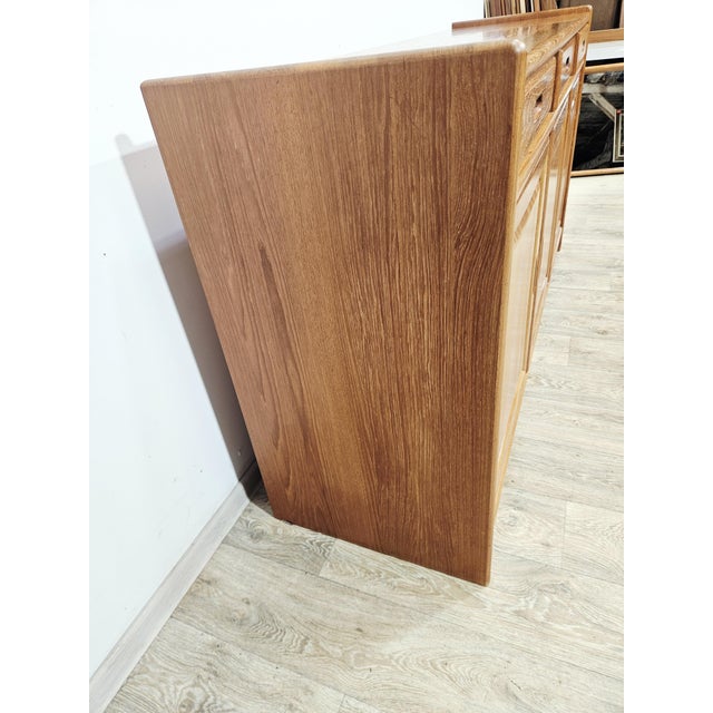 Danish Modern Teak Chest of Drawers from Dyrlund, 1980s For Sale - Image 6 of 18