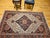 19th Century Farahan Sarouk Rug, Hand-Knotted Wool, Floral Medallion Pattern, Ivory & Blue, 5x7 For Sale In Chicago - Image 6 of 17