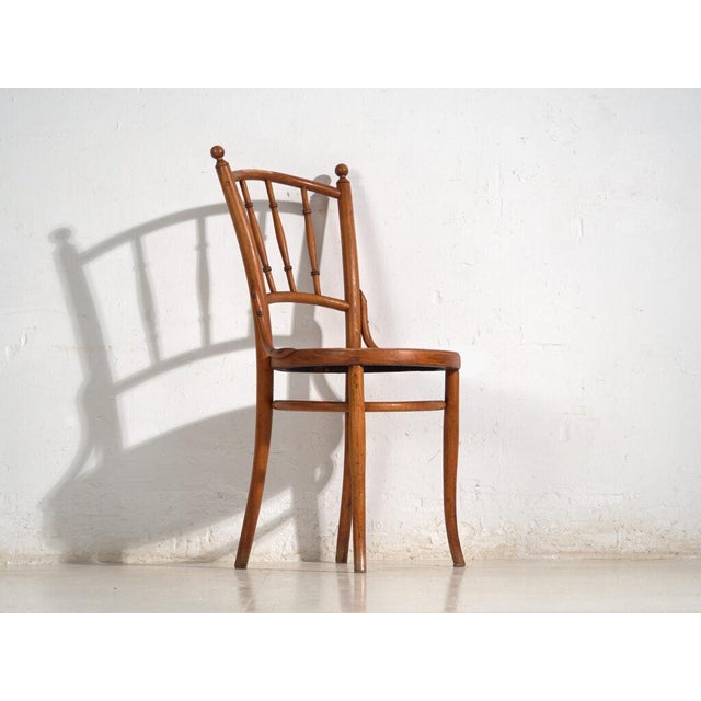 Antique Bentwood Chairs, Central Europe, 1900s, Set of 2 For Sale - Image 9 of 11