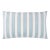 Scalamandre 22" x 14" Piano Stripe Pillow in Robin'S Egg For Sale