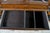 Mid Century Baker Georgian Mahogany Breakfront Bookcase Cabinet Bubble Glass, Attributed For Sale - Image 15 of 18