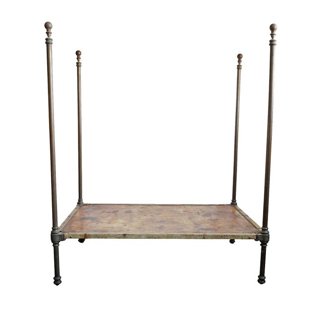 Antique Brass 4 Poster Twin Bed Chairish