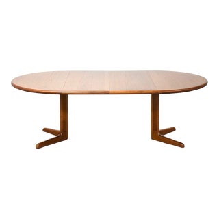 Danish Modern Teak Dining Table For Sale