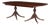 English George III Style Mahogany Double Pedestal Extending Dining Table For Sale
