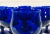 1930s Art Deco Style Cobalt Glass Wine Stems, Set of 6 For Sale - Image 5 of 10