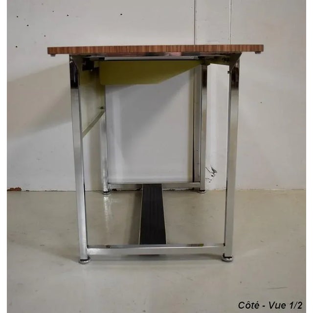 Small Chromed Metal & Formica Desk from DUO, 1970s For Sale - Image 18 of 18
