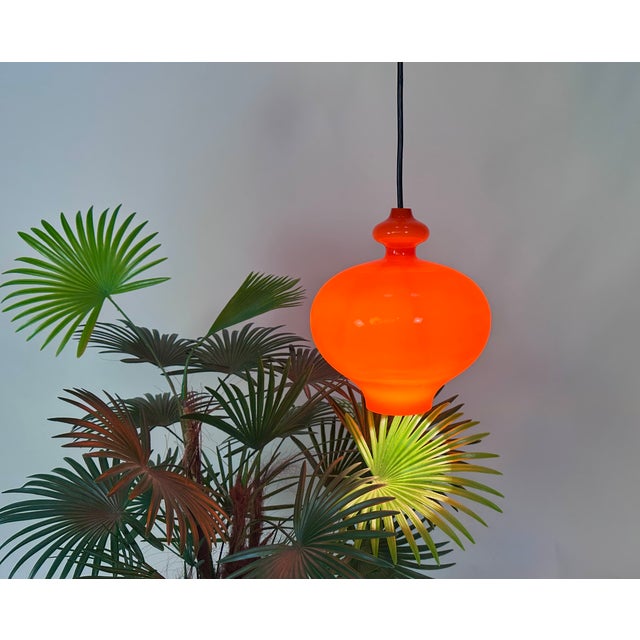 Glass Hanging Lamp by Hans Agne Jacobsson for Staff, 1960s For Sale - Image 15 of 18