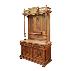 Late 19th Century Antique French Walnut Server