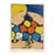 1960s Irwin Rosenhouse Children and Flowers Woodblock For Sale