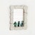 Art Deco Ceramic Wavy Mirror For Sale - Image 3 of 6