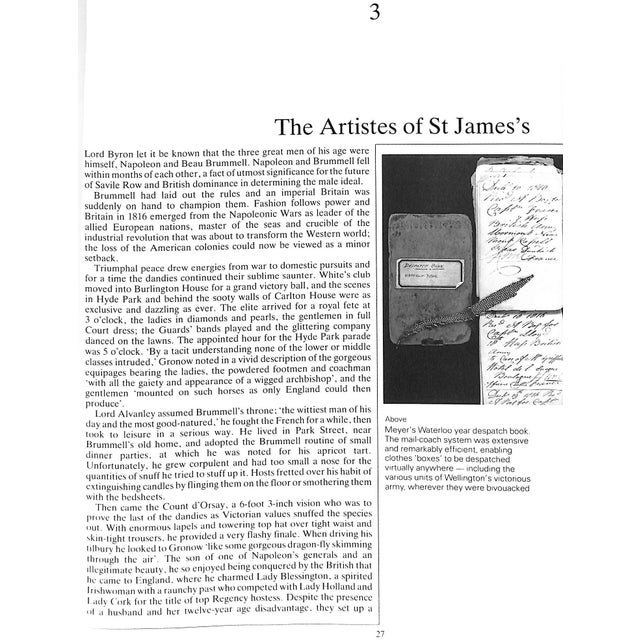 Gray "The Savile Row Story an Illustrated History" 1988 Walker, Richard For Sale - Image 8 of 18