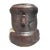 Japanese Japanese Ceramic Oribe Tea Ceremony Mizusashi Water Vessel For Sale - Image 3 of 6