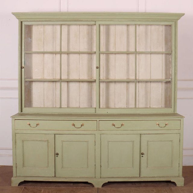 English Painted Dresser in Pine For Sale - Image 12 of 12