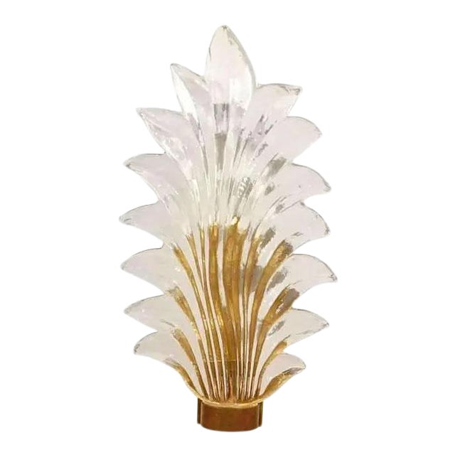 1960s Barovier & Toso Murano Glass Sconce For Sale