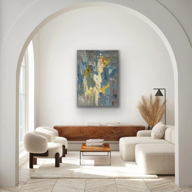 Contemporary Abstract Original Oil Painting For Sale - Image 11 of 12