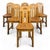 Wood Chalet-Style Pine Chairs, 1980s, Set of 6 For Sale - Image 7 of 7