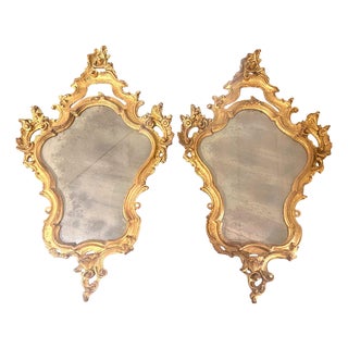 18th Century Louis XV Mirrors, Set of 2 For Sale