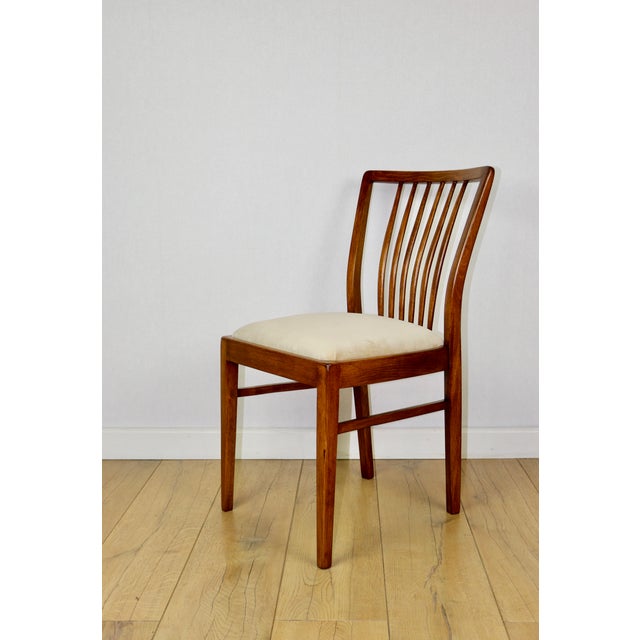 Vintage Chairs in Beige Velvet, 1970, Set of 4 For Sale - Image 9 of 14