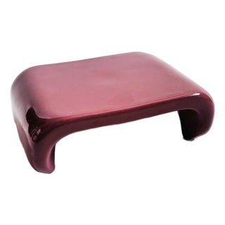 Haeger Pink Ceramic Pedestal For Sale