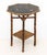 Chinoiserie Chinoiserie Lacquered Bamboo Lamp Table For Sale - Image 3 of 8