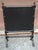 Paint Chinese Black Painted Faux Bamboo and Gold Florals Fireplace Screen For Sale - Image 7 of 8