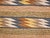 Square Size Vintage Native American Navajo Rug. Wool & Cotton, Eye Dazzler Pattern, 4x4 For Sale - Image 15 of 17