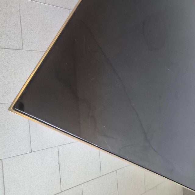 Metal Vintage Coffee Table in Bronze and Glass with Goats Feet from Maison Jansen, 1970s For Sale - Image 7 of 15