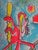 Modern Roberto Matta, Créature surréaliste, Lithograph For Sale - Image 3 of 5