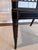 Mid 20th Century Neoclassical Black Painted Armchair With Cane Seat For Sale - Image 12 of 16
