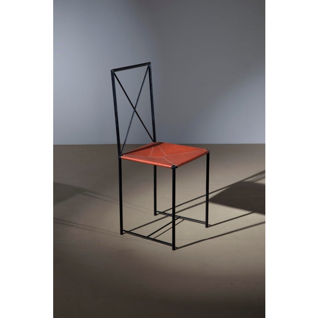 Moka Dining Chairs by Mario Asnago and Claudio Vender for Flexform, 1985, Set of 4 For Sale - Image 4 of 9