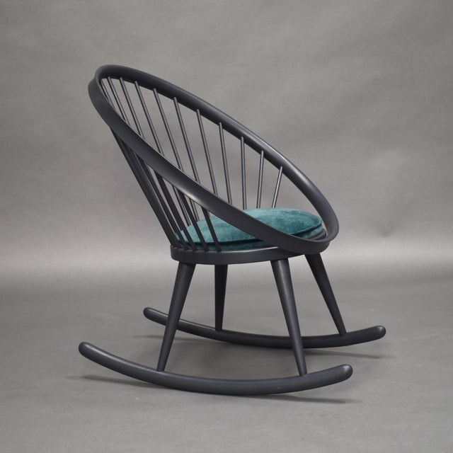Rocking Chair by Yngve Ekström for Stol AB Sweden For Sale - Image 3 of 12