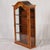 Small Antique Baroque Hanging Display Cabinet in Walnut, 1800 For Sale - Image 9 of 18