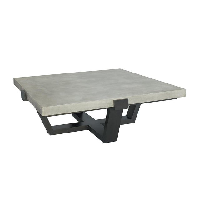 Gio Concrete Top Cocktail Table Chairish