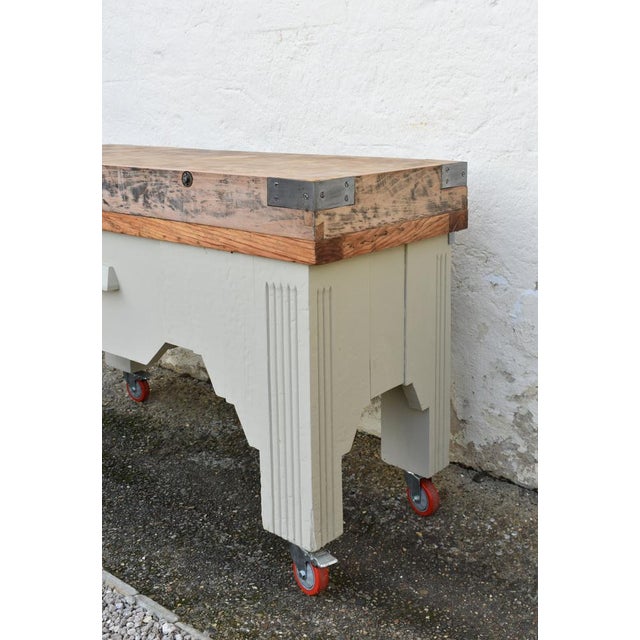 French Art Deco Butchers Block, 1920s For Sale - Image 9 of 18