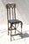 Early 20th Century Antique Art Nouveau Cast Iron Folding Dance Hall Chair For Sale - Image 9 of 10