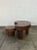 Small Kidney Two Tiered Coffee Table Set- Walnut For Sale - Image 4 of 11