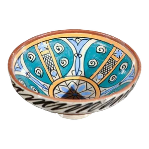 Antique Moroccan Pottery Bowl