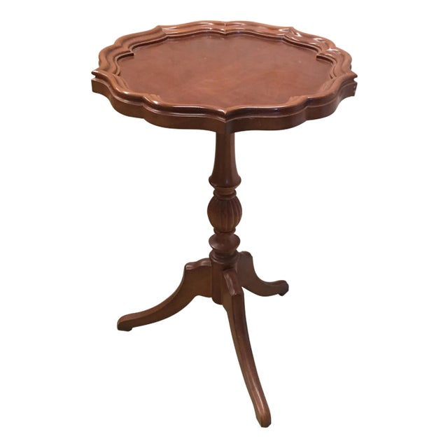 20th Century George III Style Piecrust Wine Table For Sale