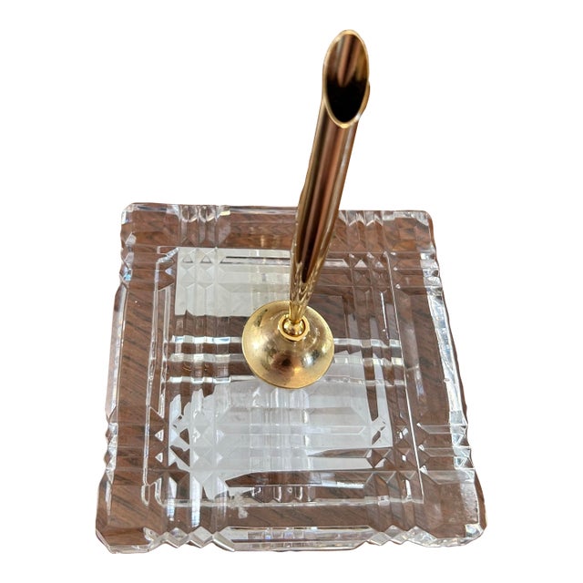 Vintage Waterford Pen Holder For Sale