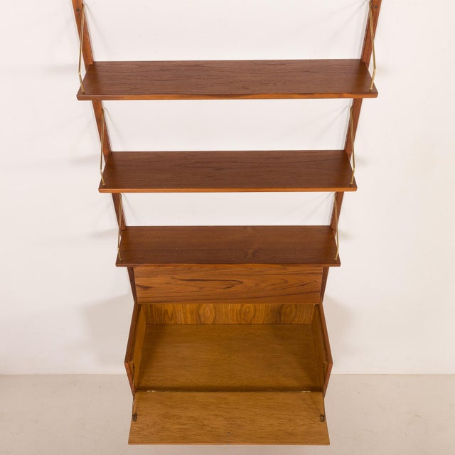 Teak Shelving Unit by Hansen and Guldborg, Denmark, 1960s For Sale - Image 9 of 18
