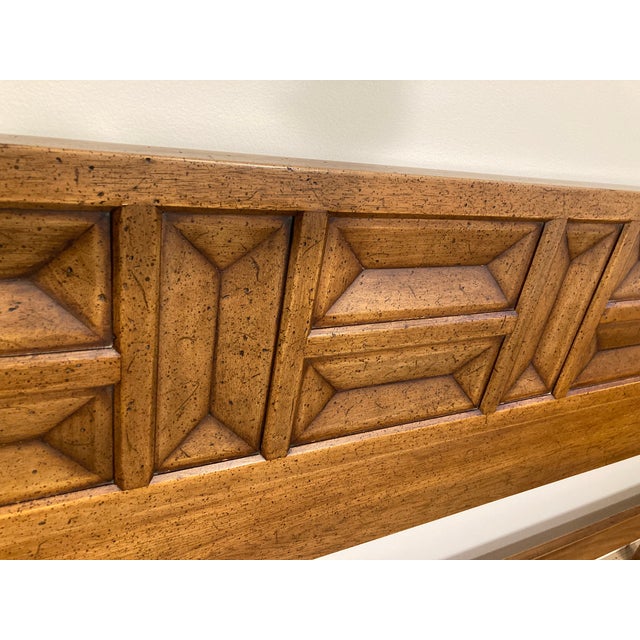 Mid-Century Modern Mid-Century Modern Henredon "Custom Folio Three" King Headboard For Sale - Image 3 of 6