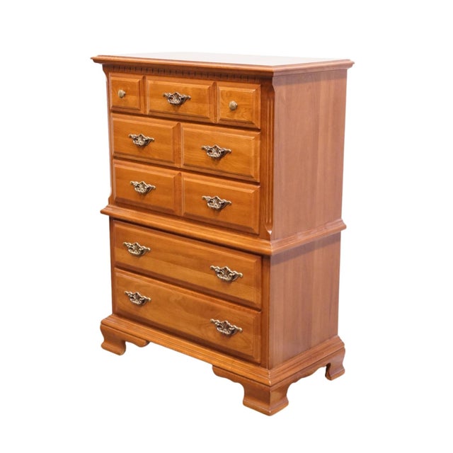 SUMTER CABINET Co. Sterling Oak Collection Country French 37" Chest on Chest 1806 50.5" High 37" Wide 19" Deep We...