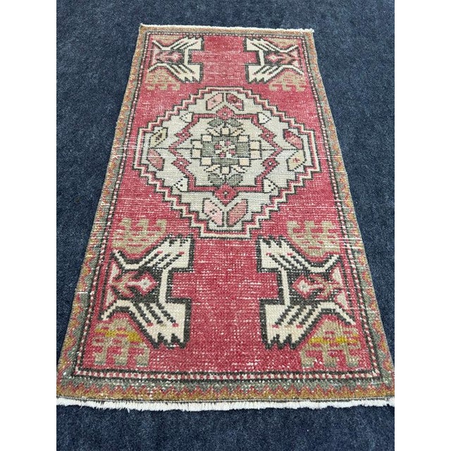 Turkish Yastik Rug 1'8" x 3'2" #24042 Explore a curated collection of hallway runners, wool rugs, and handmade...