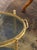 Transitional Nice Quality Vintage French Brass Bar Cart For Sale - Image 3 of 8